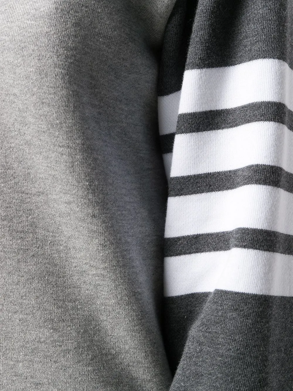 THOM BROWNE - Women Pullovee Sweatshirt W/ Engineered 4 Bar In Funmix Classic Loopback