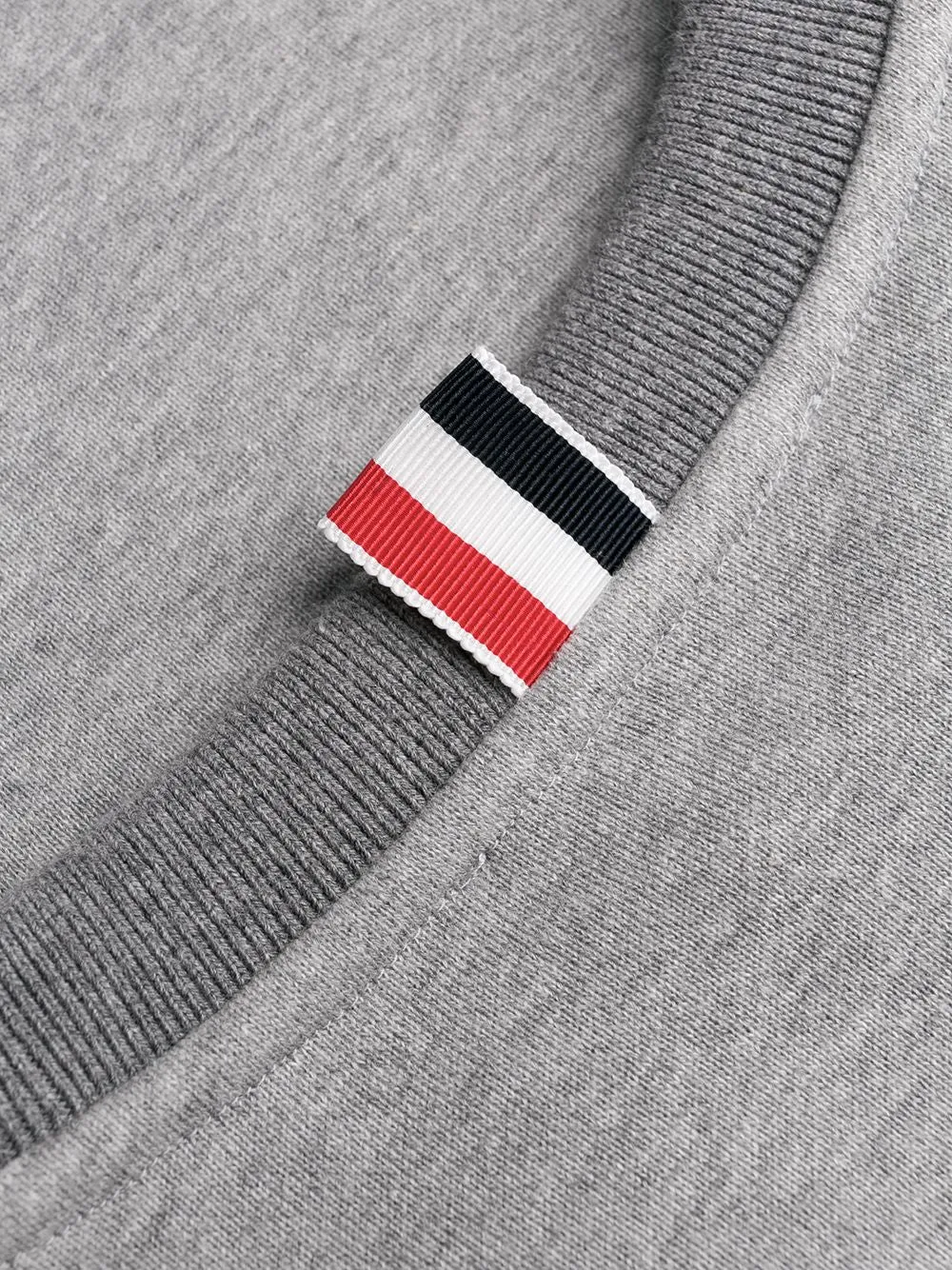 THOM BROWNE - Women Pullovee Sweatshirt W/ Engineered 4 Bar In Funmix Classic Loopback