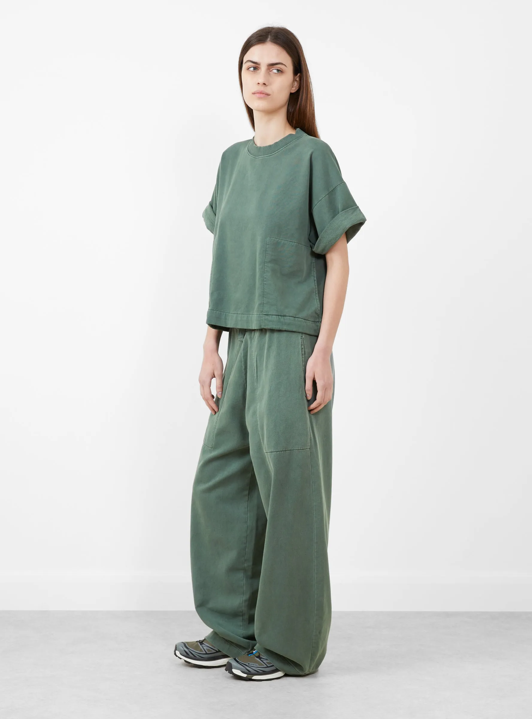 U Reformer Twill Jersey Pants Forest Green