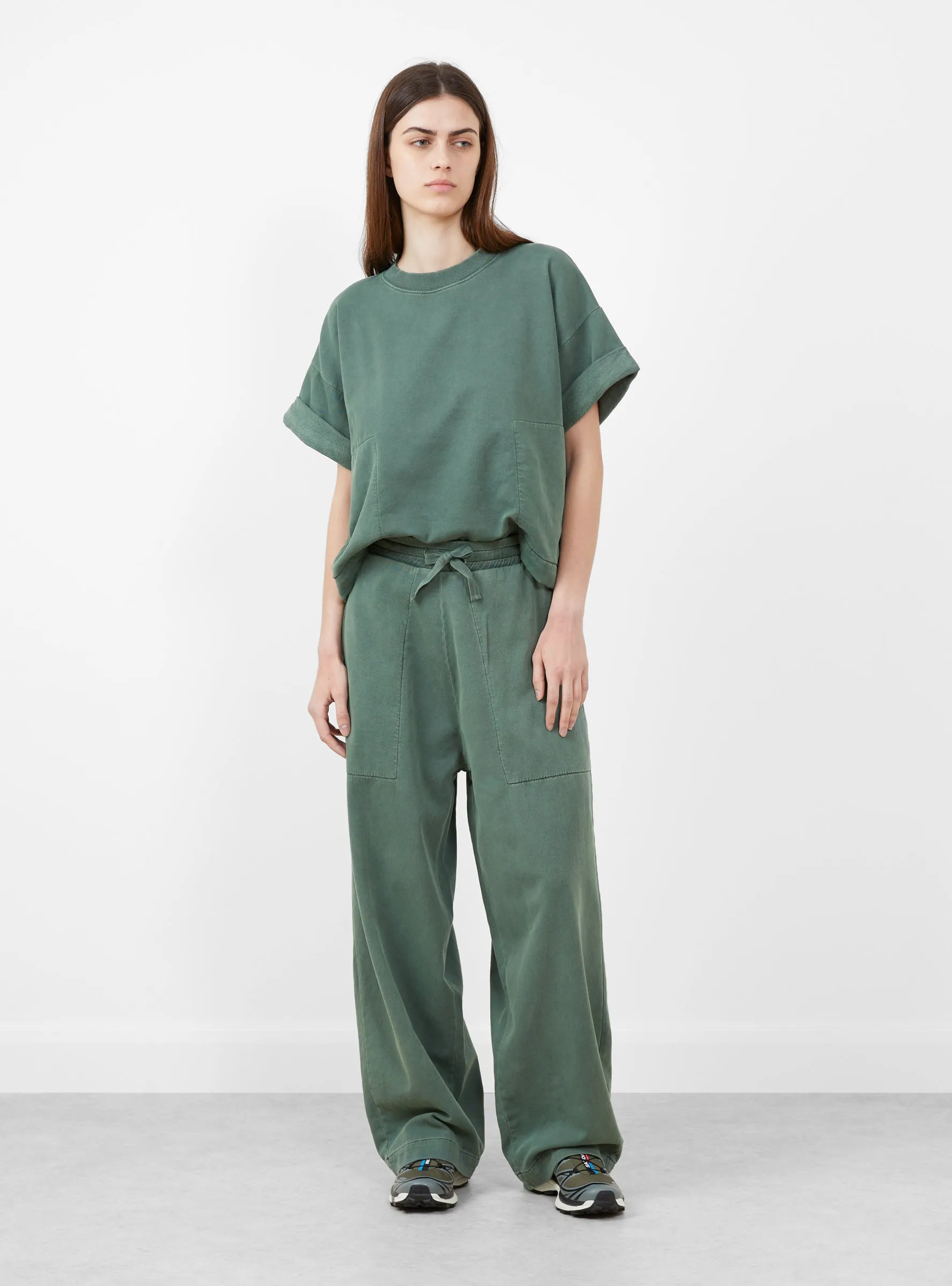 U Reformer Twill Jersey Pants Forest Green