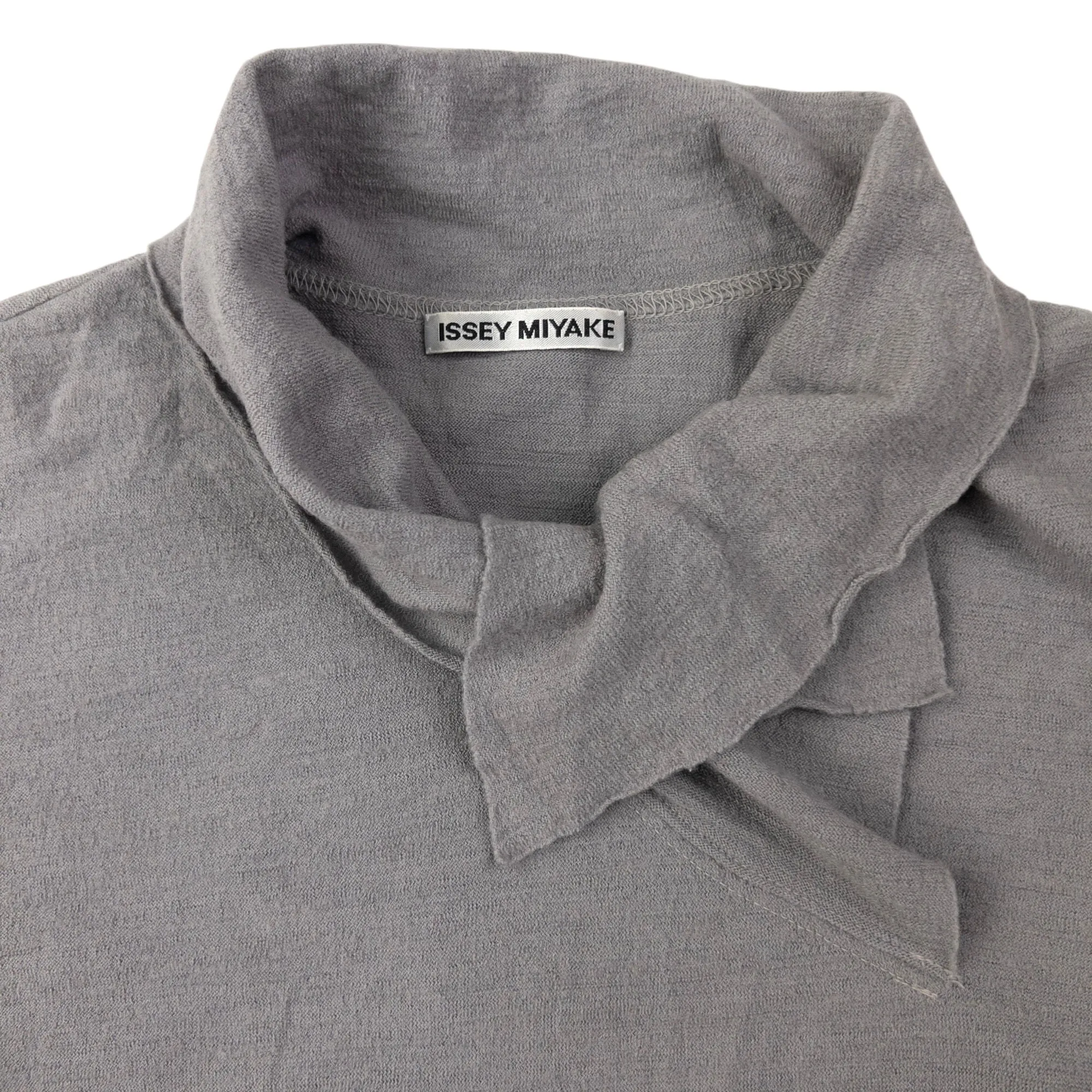 Vintage Issey Miyake Drape Collar Jumper Womens Size S