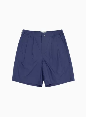 Wide Easy Short Royal Blue