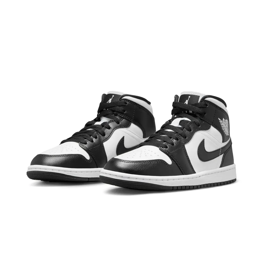 WOMEN'S AIR JORDAN 1 MID PANDA